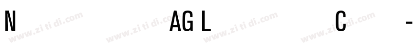 Nissan AG Light Cnd字体转换 Nissan AG Light Cnd字体转换